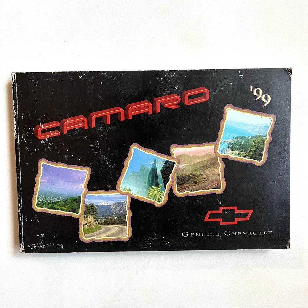 Camaro 1999 Chevrolet Car Owners Book. Owners Manual. EUC
